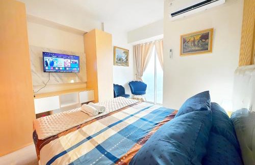 Pekayon Jaya Apartamento | Apatermend grand kamala lagoon 1BR Cozy & Elegant by LuckyStay