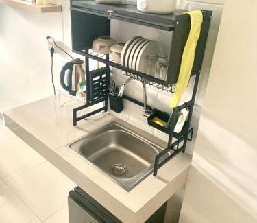 Makassar Apartamento | Apateu Studio Sharia - Unit lengkap, tinggal bawa koper! at Apartemen Bandaraya Tallasa City