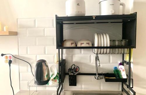 Makassar Apartamento | Apateu Studio Sharia - Unit lengkap, tinggal bawa koper! at Apartemen Bandaraya Tallasa City