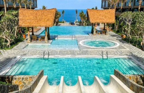 Suoi Nuoc Beach Apartamento | Apec Mandala Wyndham - Skyline Hotel