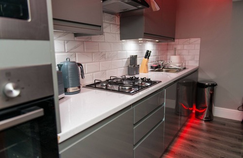 Huddersfield Apartamento | Apartamento-Baño privado con hidromasaje-Attic Flat
