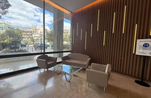 Ampelokipoi Apartamento | Apollo Tower Luxury Athens Centre View Apt