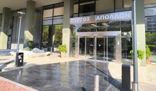 Ampelokipoi Apartamento | Apollo Tower Luxury Athens Centre View Apt