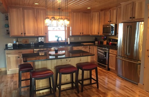 Sunday River Area Cabina | Appalachian Lodge * Hermoso 6 dormitorios / 4. Casa de 5 baños en desarrollo de picos