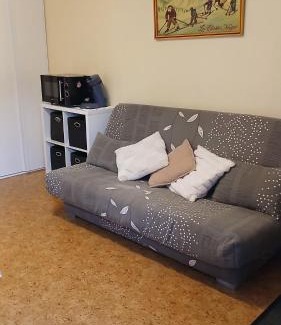 Vielle-Aure Apartamento | Appar T2 4 lits vue montagne Rez de chaussée