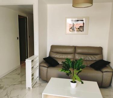 Morieres-les-Avignon Apartamento | Appart 1 ch rénové avec piscine