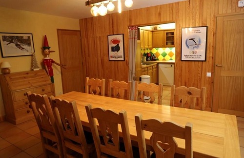 Orcieres-Merlette Chalet De Esquí | Appart 10 pers 150 m2 en chalet con jardín cerca de las pistas
