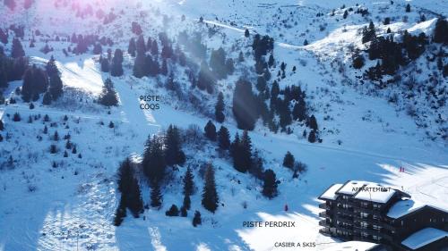 Meribel-Mottaret Apartamento | Appart 2 pièces 6p - Pied des pistes avec vue - Parking - Mottaret