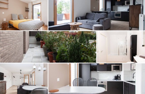 Monmousseau-Verollot Apartamento | Appart Chic & Elégant-Métro 7 Leo-Lagrange+Parking
