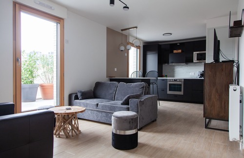 Monmousseau-Verollot Apartamento | Appart Chic & Elégant-Métro 7 Leo-Lagrange+Parking