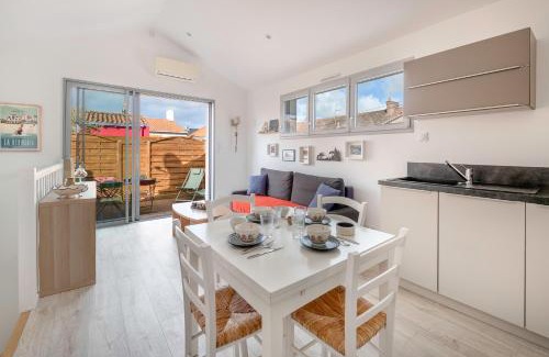 La Bernerie-en-Retz Apartamento | Appart dans bourg a 230m de la plage - 4 pers