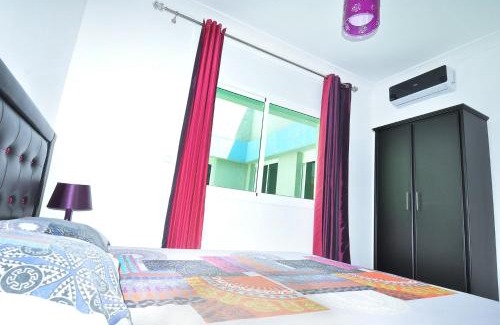 Saidia Apartamento | Appart de 80m2 à 800m de la plage, Wifi, Clim, tout les commerces à moins 50m