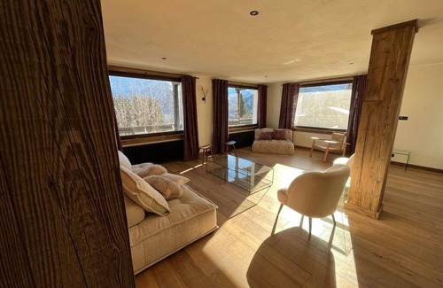 Le Bettex Apartamento | Appart 3 Le Bettex piste view Mont Blanc - 5 bedrooms