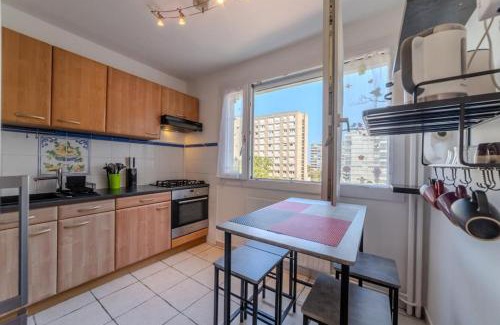 Tonkin Nord Apartamento | Appart T2 à 5 min Parc Tete d'or - Parking privé