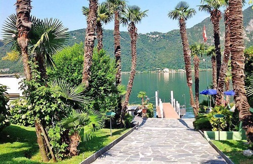 Bissone Apartamento | Apartamento Lago di Lugano en Bissone - 4 personas, 1 dormitorios