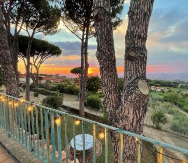 Monte Porzio Catone Apartamento | Appartamento castelli Romani - con vista su ROMA