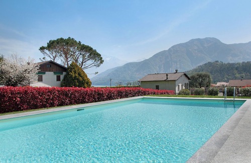 Tremezzina Apartamento | "Appartamento Zerboni C1" con vistas al lago y a la montaña, piscina, Wi-Fi, jardín y terraza