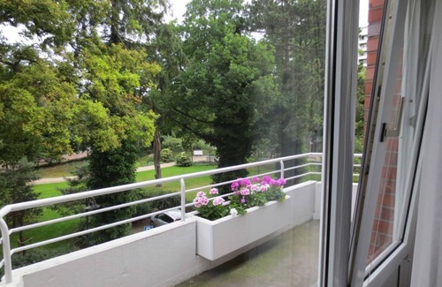 Timmendorfer Strand Apartamento | Económico-Apartamento-Baño Privado-Vista al Parque