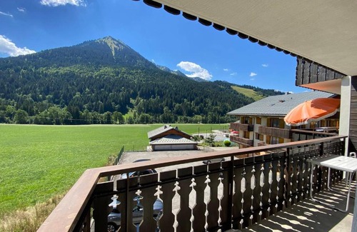 La Chapelle-d'Abondance Apartamento | Appartement cosy au cœur du village avec Multi Pass et balcon sud - FR-1-692-23