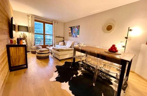 Saint-Etienne-de-Tinee Apartamento | Appartement 2 pièces spacieux terrasse vues sur les pistes