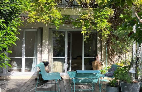 Bois-Colombes Apartamento | Appartement à 10' de Paris Avec Jardin et Terrasse, 2 Chambres