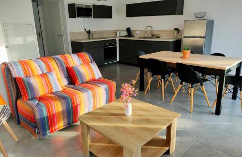 Langrune-sur-Mer Apartamento | Appartement à 50 m de la mer, idéal famille