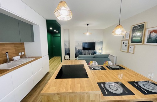 Cran-Gevrier Apartamento | Appartement à Annecy - 2 Chambres