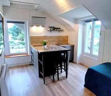 Perros-Guirec Apartamento | Appartement à côté du port de Ploumanac'h