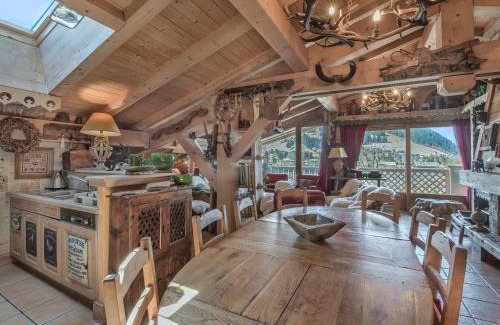 Le Planellet Apartamento | Appartement à Megève - 4 pièces, 3 chambres, balcon, wifi, parking - FR-1-453-28