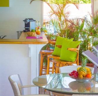 Deshaies Apartamento | Appartement élégant à Deshaies avec terrasse privée, 80 m².