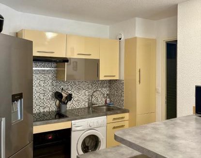 Le Barcares Apartamento | Appartement équipé pour 4 personnes avec piscine - 4CARA8