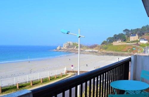 Perros-Guirec Apartamento | Appartement 2 chambres avec vue sur mer et parking à Perros-Guirec - FR-1-368-154