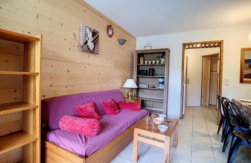 Les Menuires Apartamento | Appartement 2 pièces cabine - Au pied des pistes avec balcon plein sud - FR-1-344-767