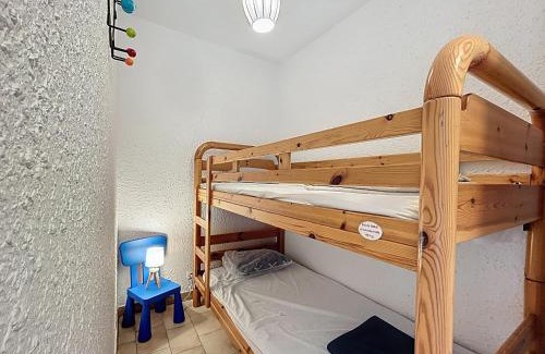 Palavas-les-Flots Apartamento | Appartement 2P Cabine sur Plage avec Parking et Climatisation - FR-1-715-46