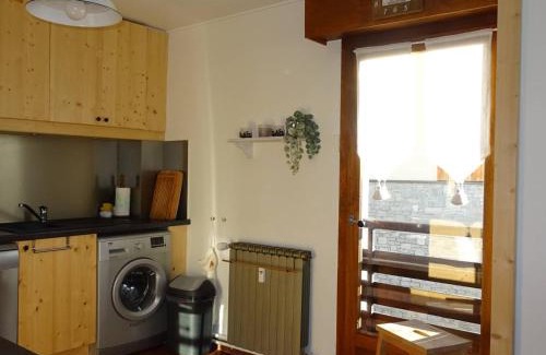 Les Gets Apartamento | Appartement 2P lumineux pour 4 pers, balcon sud, à 350m des commerces et télécabines, parking inclus - FR-1-802-2
