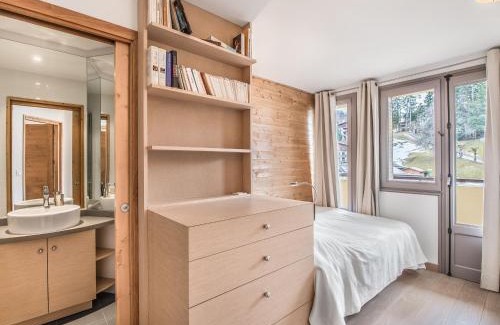 Megeve Apartamento | Appartement 3 pièces au centre de Megève, balcon, proche télécabine, Wifi, idéal pour 4 personnes - FR-1-453-53