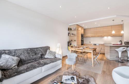 Megeve Apartamento | Appartement 3 pièces au centre de Megève, balcon, proche télécabine, Wifi, idéal pour 4 personnes - FR-1-453-53