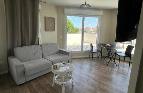 Meaux Apartamento | Appartement 45m2 vue Marne grande terasse