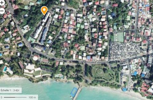 Pointe de la verdure Apartamento | Appartement 500 mètres de la plage à GOSIER