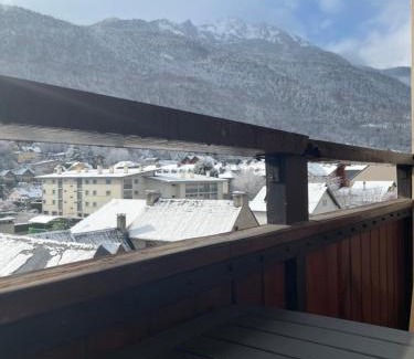 Saint-Lary-Soulan Apartamento | Appartement 58 m2 avec PISCINE INTÉRIEURE Vue Montagne Centre Village , Parking Privé