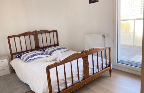 Asnieres-sur-Seine Apartamento | Appartement 90m2, 3 chambres, 6 personnes, proche Paris