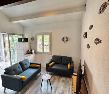 Argeles Plage Apartamento | Appartement avec loggia et mezzanine, bord de mer, 4 personnes