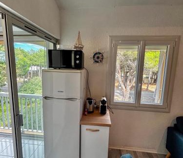 Argeles Plage Apartamento | Appartement avec loggia et mezzanine, bord de mer, 4 personnes