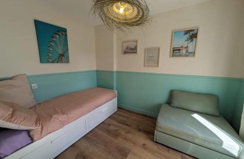 Grandcamp-Maisy Apartamento | Appartement avec jardin et accès mer