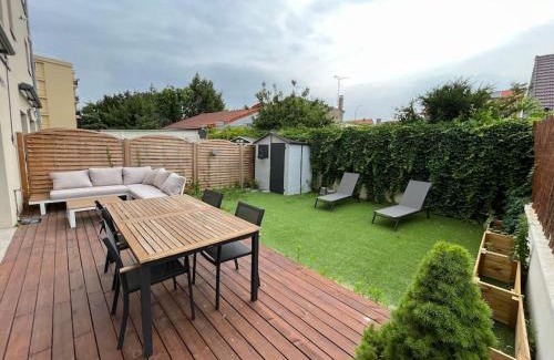 Vitry-sur-Seine Apartamento | Appartement avec Jardin à 13min de Paris