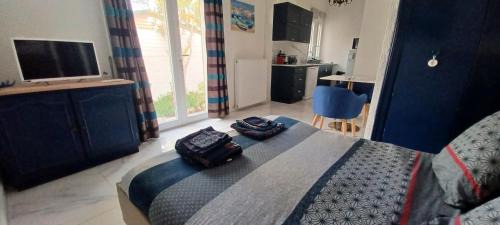 Valras-Plage Apartamento | Appartement avec jardin et spa