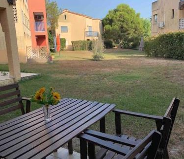 Les Hauts de Canet Apartamento | Appartement Cosy Confort PARK CLIM WIFI LINGE INCLUS complexe non inclus l'été