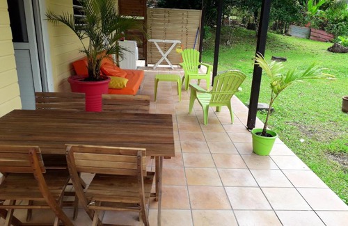 Saint-Joseph Apartamento | Appartement charmant à Saint-Joseph avec jardin et terrasse, 60 m²