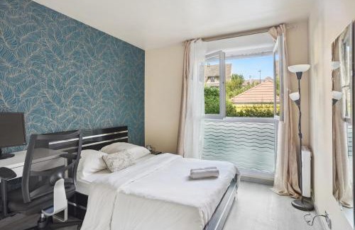 Sartrouville Apartamento | Appartement Chic avec terrace et parking