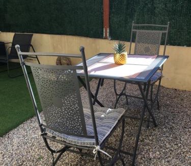 Vidauban Apartamento | Appartement climatisé 1 à 4 personnes avec belle terrasse